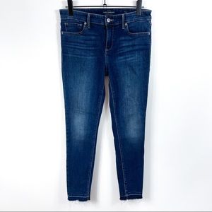 Lucky Brand Ava Skinny Raw Hem Jeans
